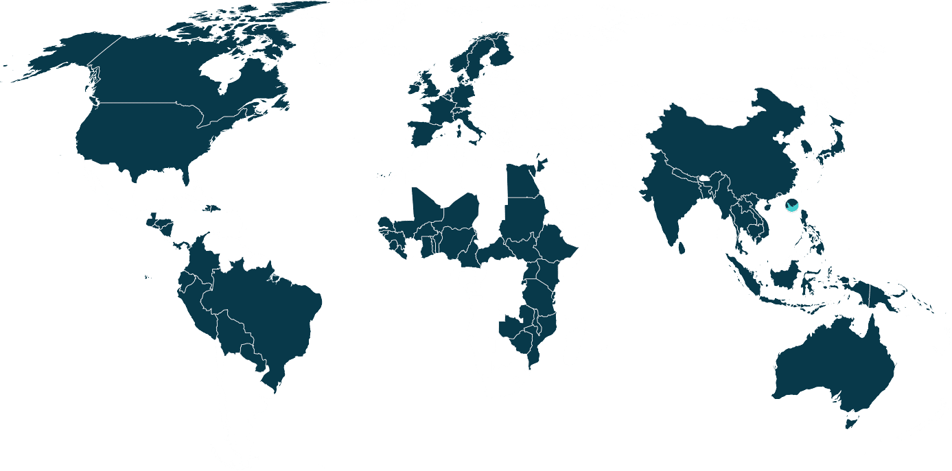 PAÍSES DONDE TRABAJAMOS