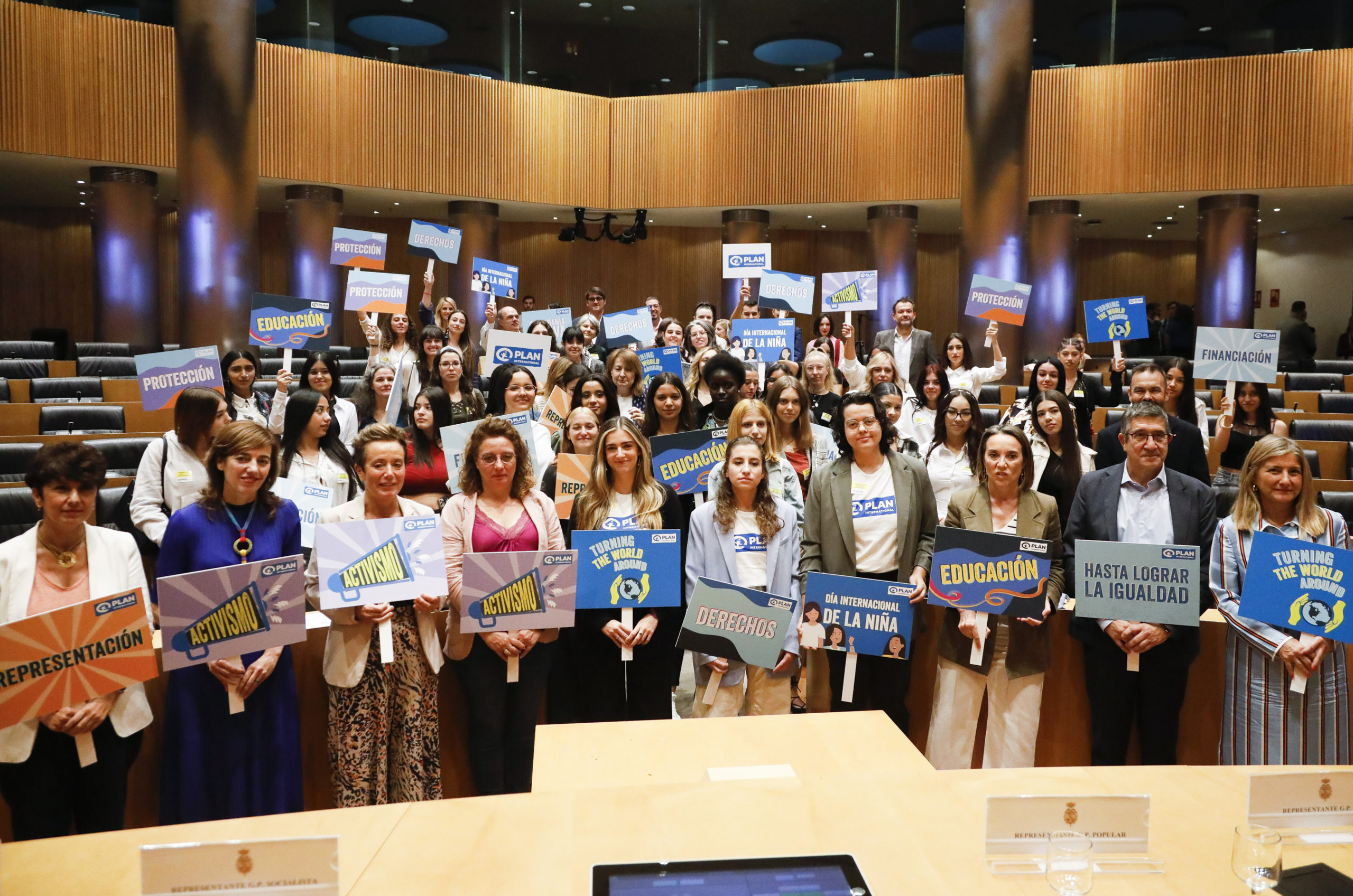 Foto acto Día International de la Niña 2023