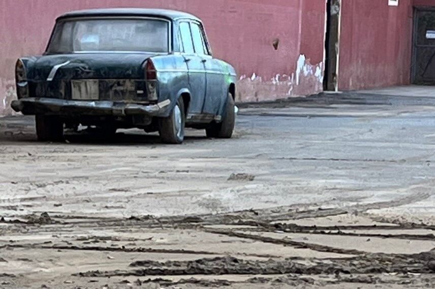Imagen interna DANA 2025 Coche afectado por la DANA