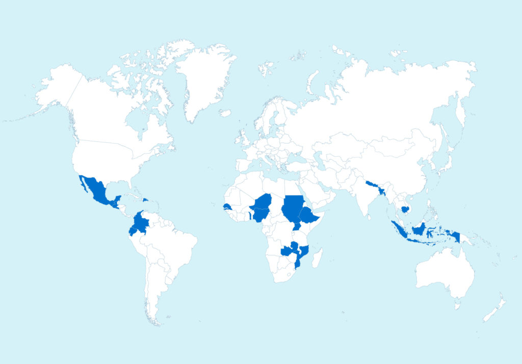 Mapa Desarrollo e Igualdad
